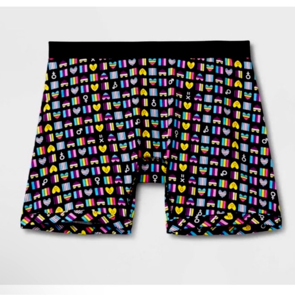 2 NWT Pride Adult TOMBOYX Pride Flags 6in Underwear - Picture 2 of 3